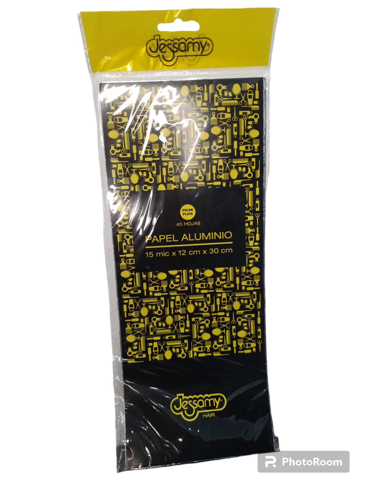 Papel Aluminio ( Hojas de 30cm x 12cm)  45 UN CyT